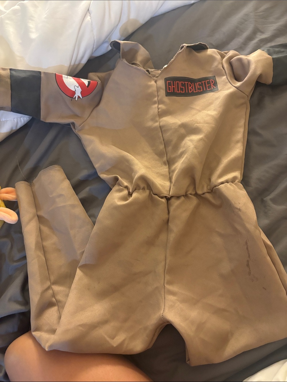 Kids Costume Jumpsuit in Tan